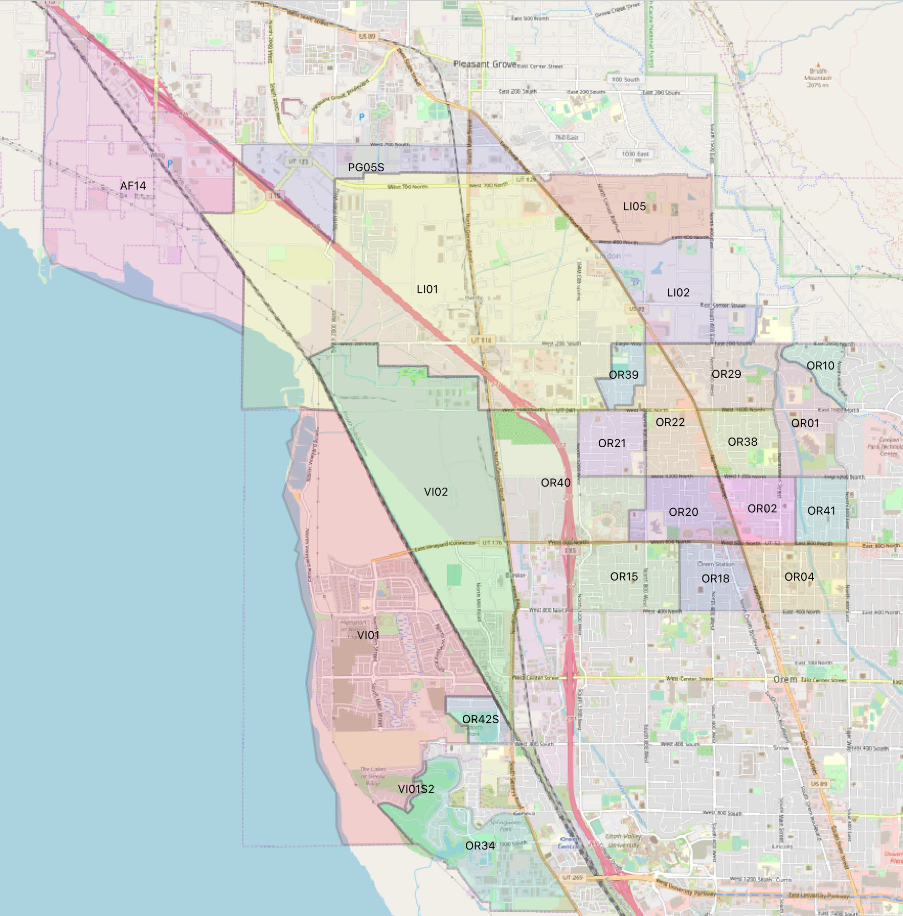 Maps of Precincts – Precinct Portal